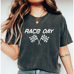 Racing Season Comfort Colors Shirts For Women Race Wife Shirt Race Day For Man Shirt Race Day Youth Shirt Race Day