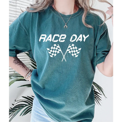 Racing Season Comfort Colors Shirts For Women Race Wife Shirt Race Day For Man Shirt Race Day Youth Shirt Race Day