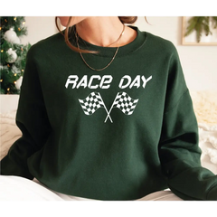 Racing Season Sweatshirts For Women Race Wife Hoodie Race Day For Man Sweatshirt Race Day Hoodie Racing Season Youth