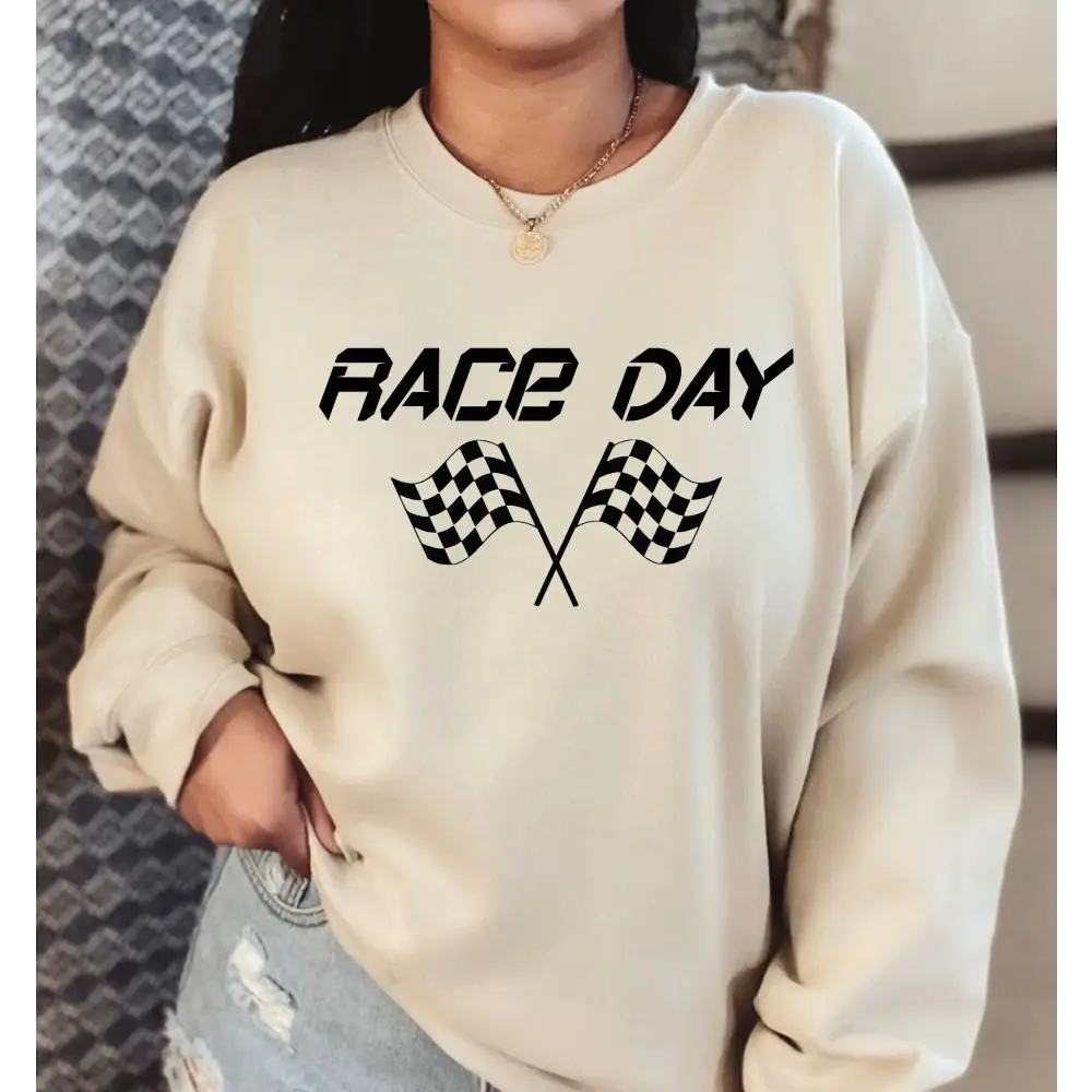 Racing Season Sweatshirts For Women Race Wife Hoodie Race Day For Man Sweatshirt Race Day Hoodie Racing Season Youth